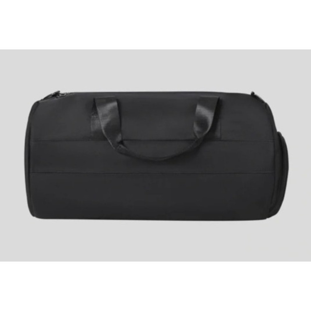 NEW Halara Black Nylon Duffel Gym Bag Basic Lightweight Travel Packable NWT